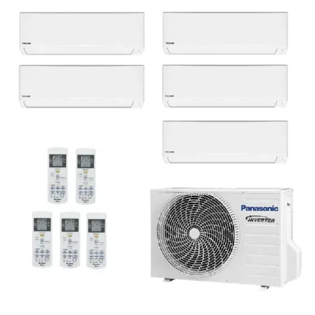 Climatiseurs Panasonic Penta Split TZ Compact 7+7+7+7+7 BTU CU-5Z90TBE