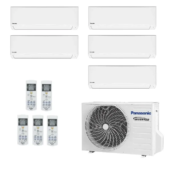 Air conditioners Panasonic Penta Split TZ Compact 12+12+12+12+12 btu CU-5Z