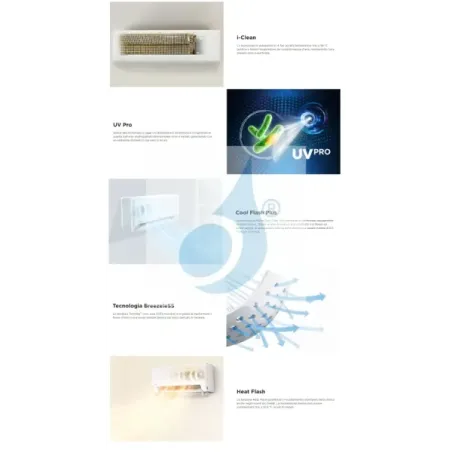 Midea Breezeless E indoor air conditioner 9000 Btu