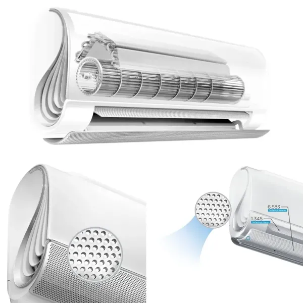 Midea Quadri Split 12+12+12+12 Btu Breezeless+ M4O-36FN8-Q