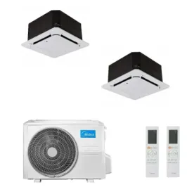 Midea Duo Split 12+18 Btu 4-way 60x60 M3OA-27HFN8-Q