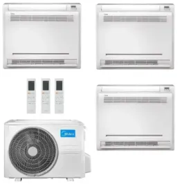 Midea Trio Split 9+9+18 Btu Console M4OE-28HFN8-Q
