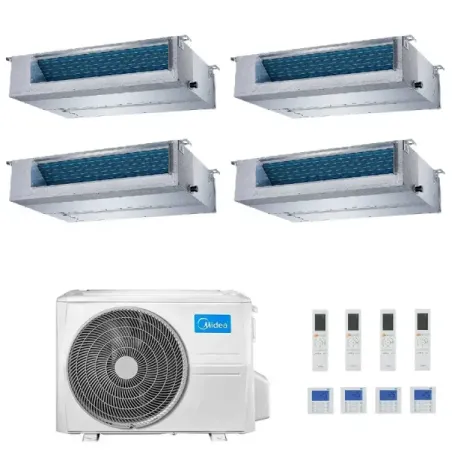 Midea Quadri Split 12+12+12+12 Btu Canal M4O-36FN8-Q