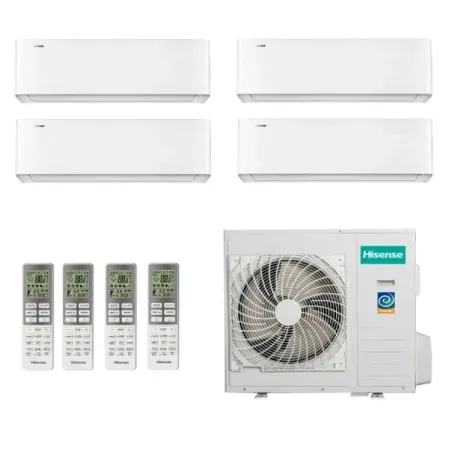 Hisense Quadri Split 9+9+9+12 Energy PRO X 4AMW81U4RJC air conditioner