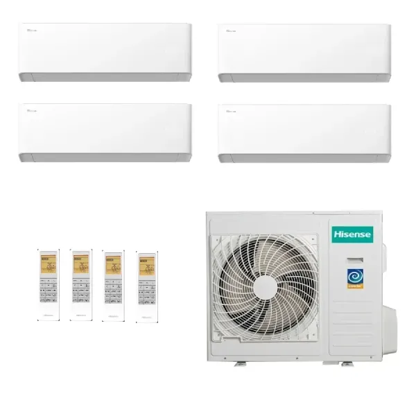 Hisense Quadri Split 7+7+12+24 UNI HB 5AMW125U4RTA
