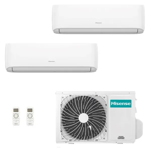 Climatiseur Hisense Duo Split 9+12 Btu Hi Comfort 2AMW42U4RGC