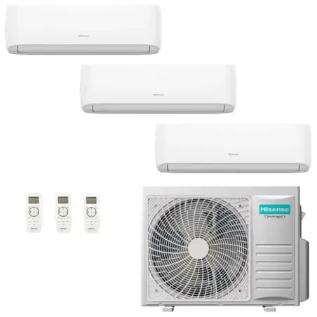Hisense Trio Split 7+12+18 Hi Comfort airconditioning 3AMW62U4RJC