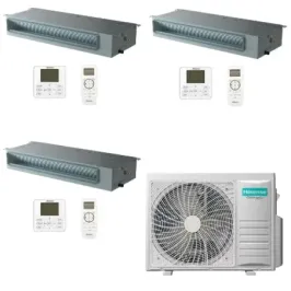 Klimaanlagen Hisense Trio Split 9+9+9 Kanal 3AMW52U4RJC