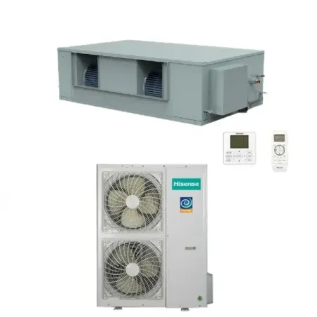Hisense Mono Split 68000 Btu kanaal-airconditioner, 380V