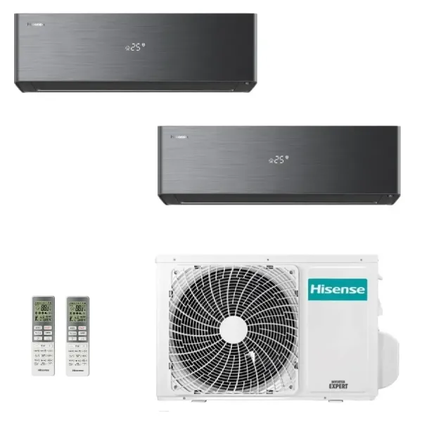 Air conditioning Hisense Duo Split 9+18 Energy PRO X 3AMW72U4RJC