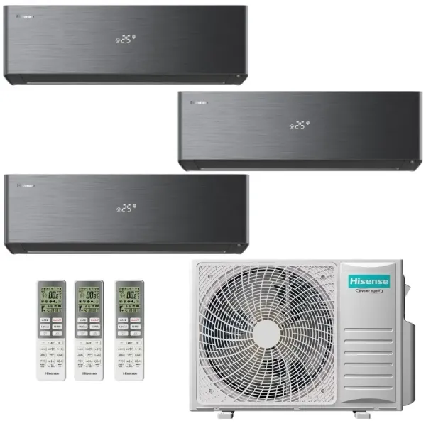 Air conditioning Hisense Trio Split 12+18+18 Energy PRO X 5AMW125U4RTA