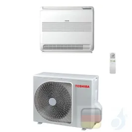 Toshiba Klimaanlagen Mono Split Fußboden Serie Console 9000 Btu R-32 WiFi Optional RAS-B10J2FVG-E RAS-10J2AVSG-E A++ A++ 2.5 ...