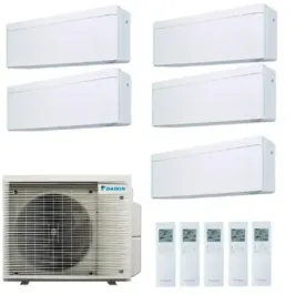 Daikin Penta 9+9+9+12+12 Stijlvolle witte airconditioner 5MXM90A9