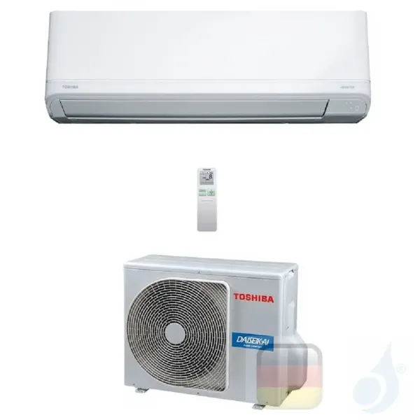 Toshiba Klimaanlagen Mono Split Wand Daiseikai Light 24000 Btu R-32 WiFi Optional RAS-B24J2KVRG-E RAS-24J2AVRG-E A++ A+ 7.1 k...
