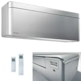 Daikin Quadri Split 7+7+12+18 Stijlvol Totaal Zilver 4MXM80A9 2