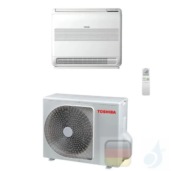 Toshiba Klimaanlagen Mono Split Fußboden Serie Console 18000 Btu R-32 WiFi Optional RAS-B18J2FVG-E RAS-18J2AVSG-E A++ A++ 5.0...