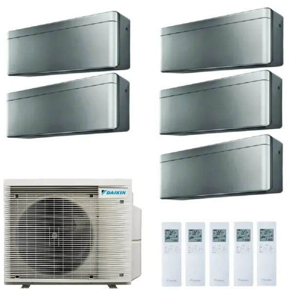 Daikin Penta 9+9+9+12+12 Stylish Total Silver 5MXM90A9 air conditioners
