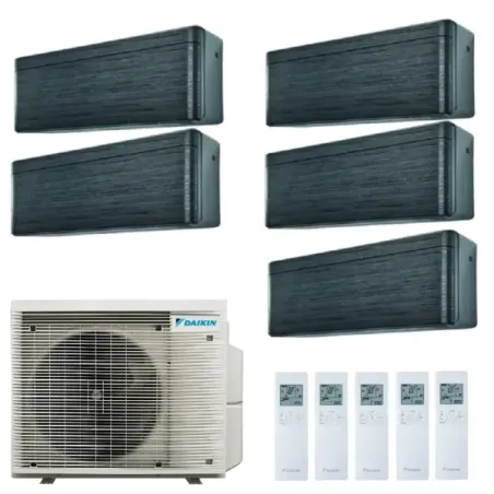 Airconditioning Daikin Penta 7+9+9+9+12 Stijlvol Blackwood 5MXM90A9