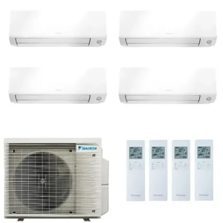 Daikin Quadri Split 7+7+7+12 Perfera Toutes Saisons 4MXM80A9
