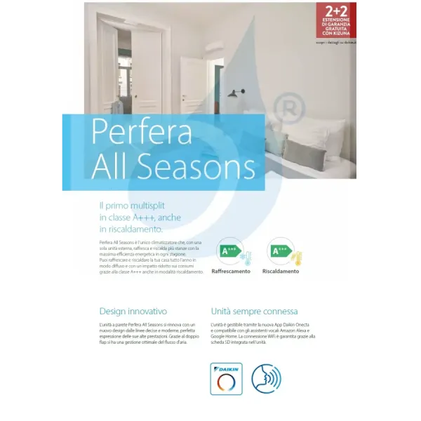 Klimaanlagen Daikin Penta 9+9+9+12+12 Perfera All Seasons 5MXM90A9