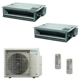 Air conditioning Daikin Duo Split 9+9 FDXM-F9 2MXM50A9 BRC4C65