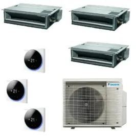 Airconditioning Daikin Trio Split 9+12+12 FDXM-F9 BRC1H52 3MXM52A9