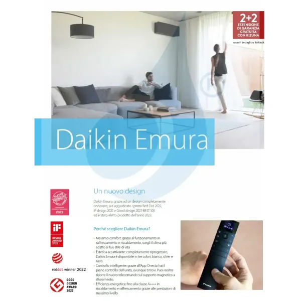 Daikin Duo Split air conditioners FTXJ25AB9 FTXJ42AB9 2MXM50A9 Emura