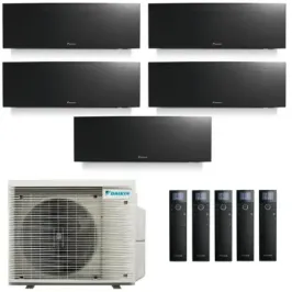 Daikin Penta 7+7+7+7+18 Emura 3 Black Air Conditioners 5MXM90A9