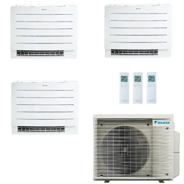 Climatiseur Daikin Trio Split 7+7+18 FVXM-B Blanc 3MXM52A9