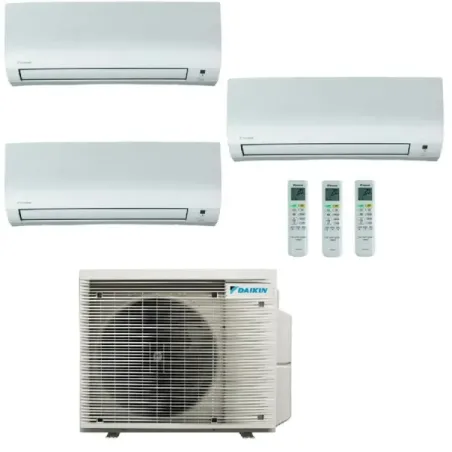 Daikin Trio Split 7+7+9 Comfora White air conditioner 3MXM52A9