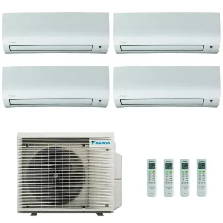 Daikin Quadri Split 9+9+9+12 Comfora FTXP 4MXM80A9