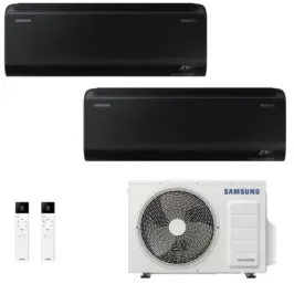 Samsung Duo Split 7+12 Btu Windfree Zwart AJ050TXJ2KG/EU