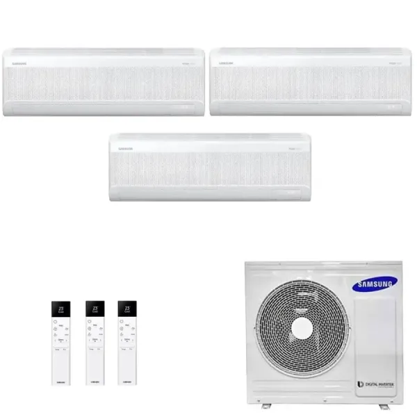 Samsung Trio Split 9+12+12 Btu Windfree Elite S2 AJ080TXJ4KG/EU