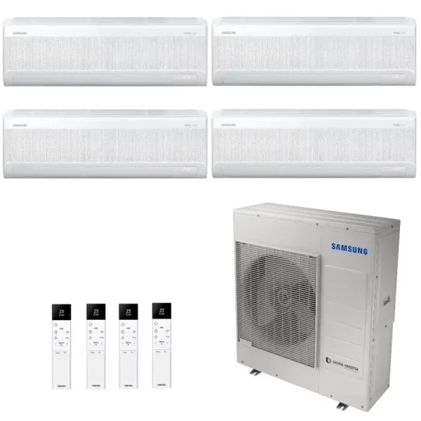 Climatiseur split Samsung Quadri Split 9+9+9+12 BTU Windfree Elite S2 AJ100TXJ5KG/UE