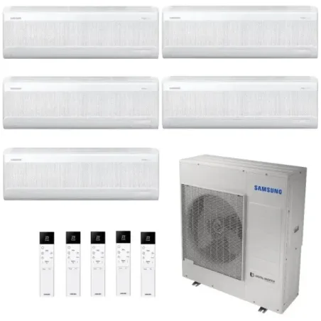 Climatiseur split penta Samsung 9+9+9+9+12 BTU Windfree Elite S2 AJ100TXJ5KG/UE