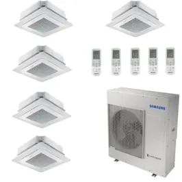 Climatiseur split Samsung Penta Split 9+9+9+9+9 BTU 4 Vie Mini WindFree AJ100TXJ5KG/EU