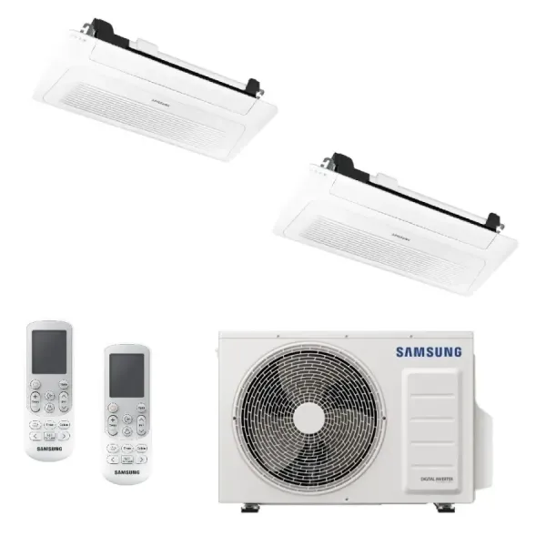 Climatiseur split Samsung Duo 9+12 BTU 1 Via WindFree AJ050TXJ2KG/UE