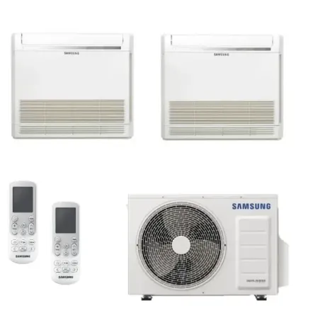 Climatiseur mural Samsung Duo Split 9+9 BTU AJ040TXJ2KG/UE