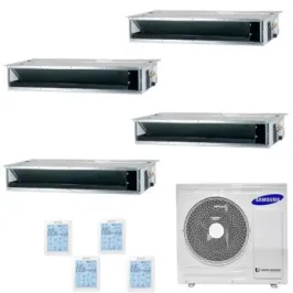 Samsung Quadri Split 9+9+9+12 Btu Channel AJ080TXJ4KG/EU