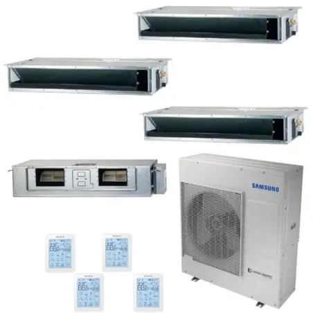 Samsung Quadri Split 9+9+9+18 Btu Canal AJ100TXJ5KG/EU