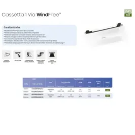 Climatiseur split mono Samsung 9 BTU 1 Via WindFree AC026RXADKG/EU 2