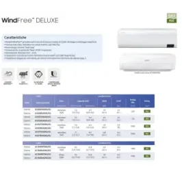 Samsung Mono Split 2.5 kW Windfree Deluxe White 220v 2
