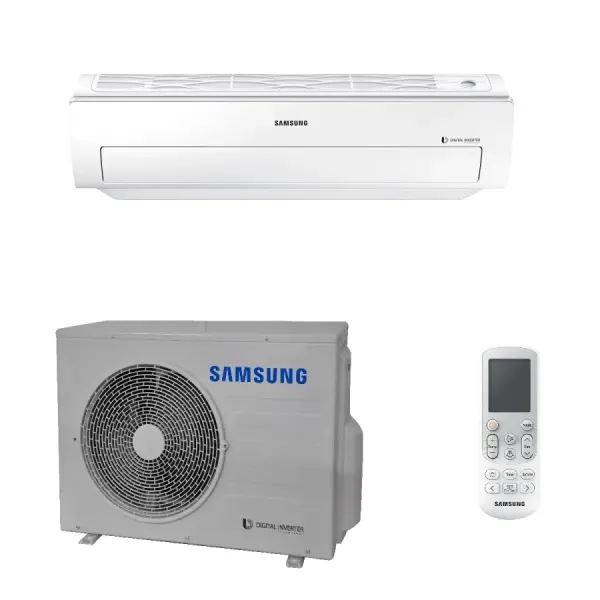 Climatiseur split monobloc Samsung 5,0 kW Windfree Deluxe blanc 220 V