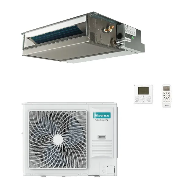 Hisense Mono Split 60000 Btu kanaal-airconditioner, 380V