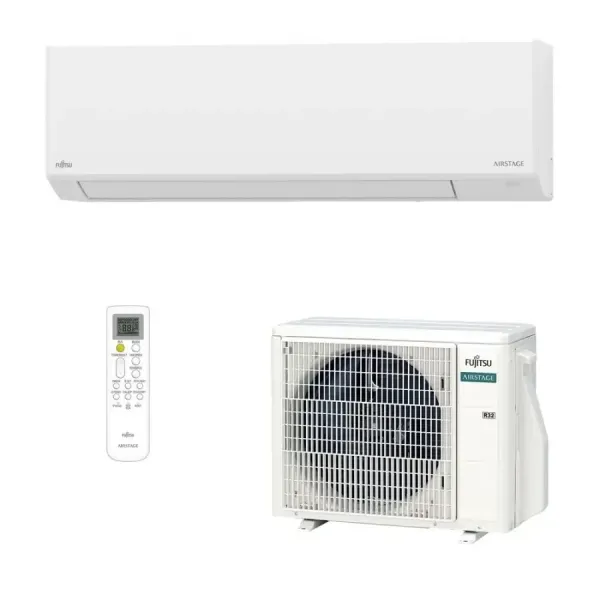 Fujitsu Mono Split 12000 Btu ASEH12KLTA AOEH12KLTA Wit