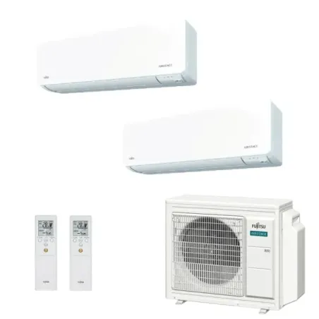 Fujitsu Duo Split 12+12 KGTG AOEG24KBCA3 Wandgemonteerde WiFi-airconditioner