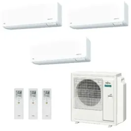 Fujitsu Trio Split 12+12+15 KGTG WiFi air conditioner AOEG36KBTA5