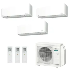 Fujitsu Trio Split 12+12+12 KMCG WiFi air conditioner AOEG30KBTA4