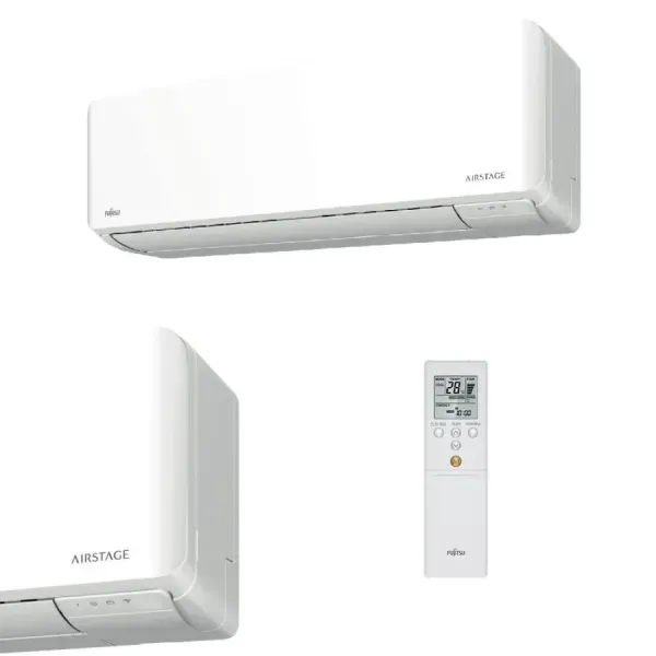 Fujitsu Quadri Split 7+7+7+7 KMCG WiFi AOEG30KBTA4 Blanc