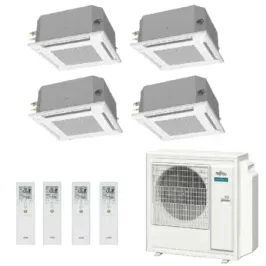 Fujitsu Quadri Split 9+9+9+12 cassette air conditioner AOEG36KBTA5